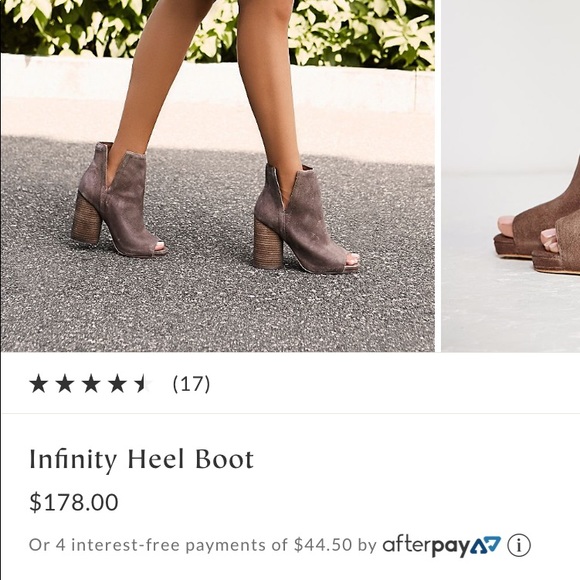 infinity heel boot